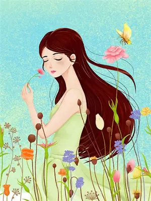 宝钏来挖野菜了