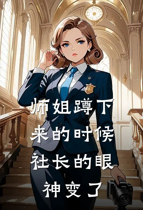 师姐蹲下来的时候，社长的眼神变了